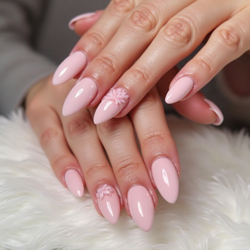 Pink & White Gel Nail Tpo-Free at Gateway Nail Spa
