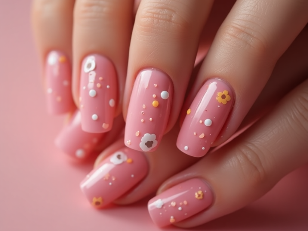Pink & White Gel Nail Tpo-Free at Gateway Nail Spa
