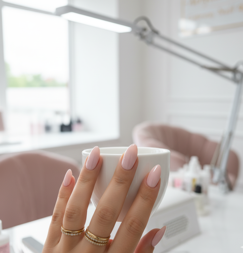 Close Up Acrylic Nails at Gateway Nail Spa