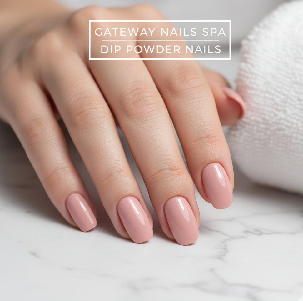Close Up Dip Powder at Gateway Nails Spa