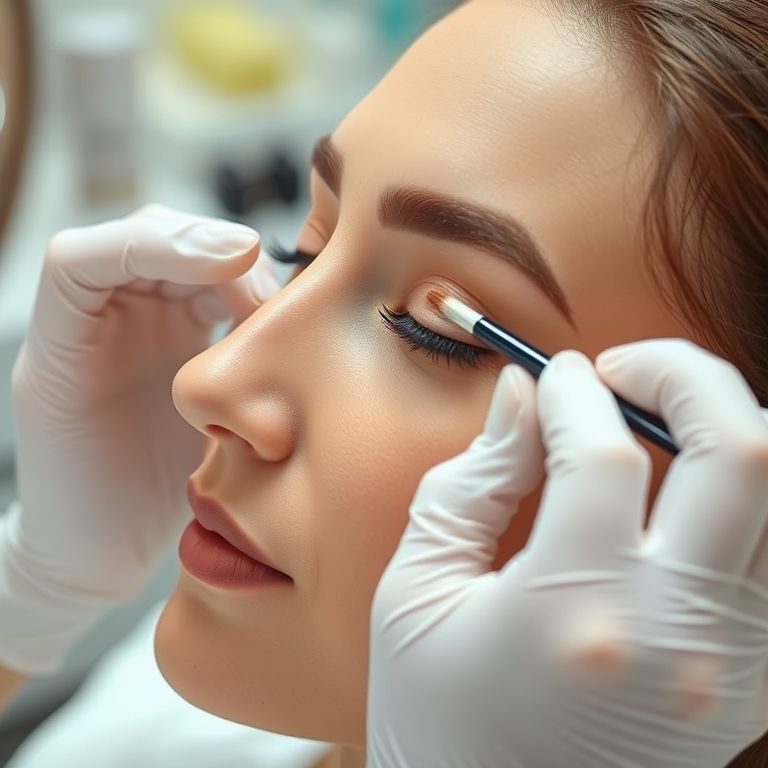 Eyebrow Tinting Service at gatewaynailspa