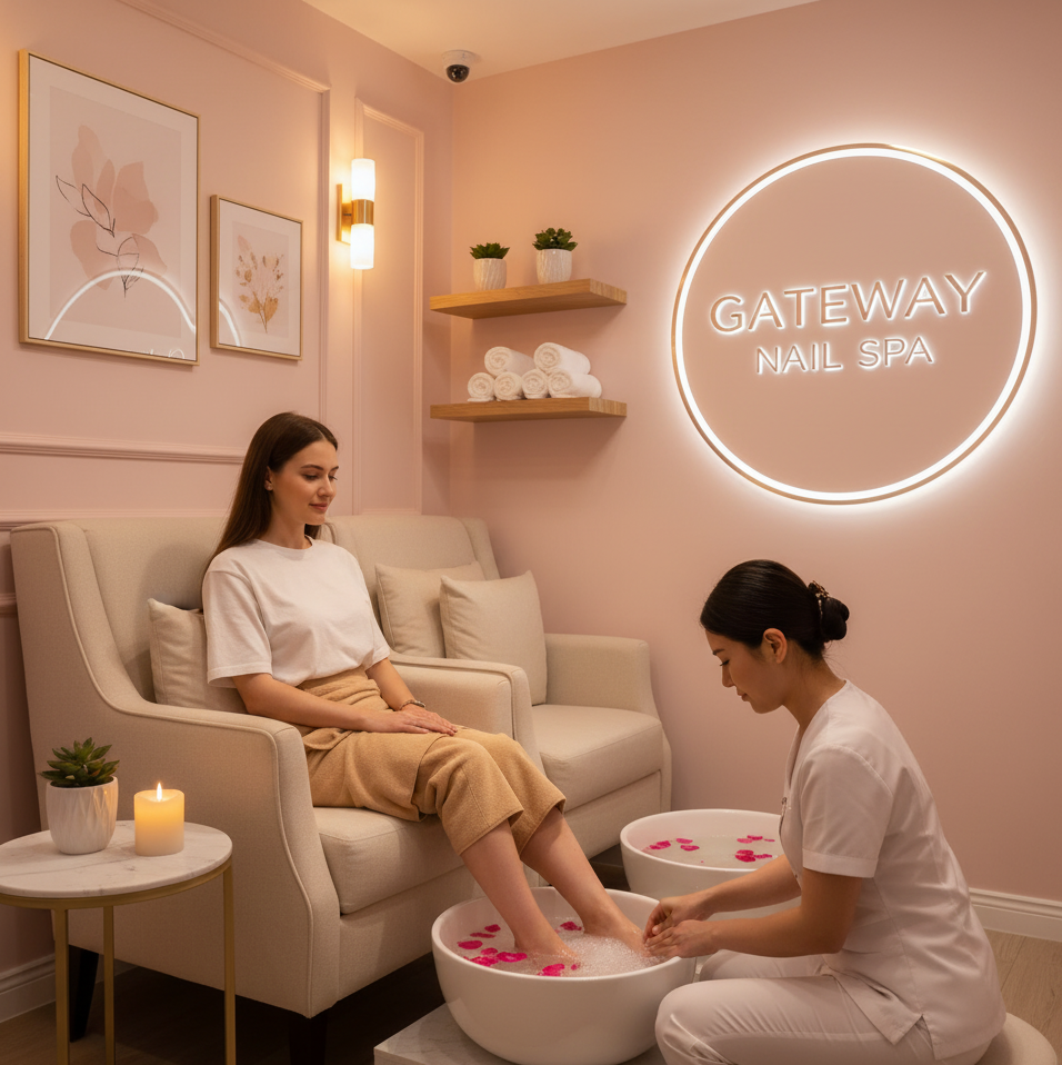 Pedicure at Gateway Nail Spa