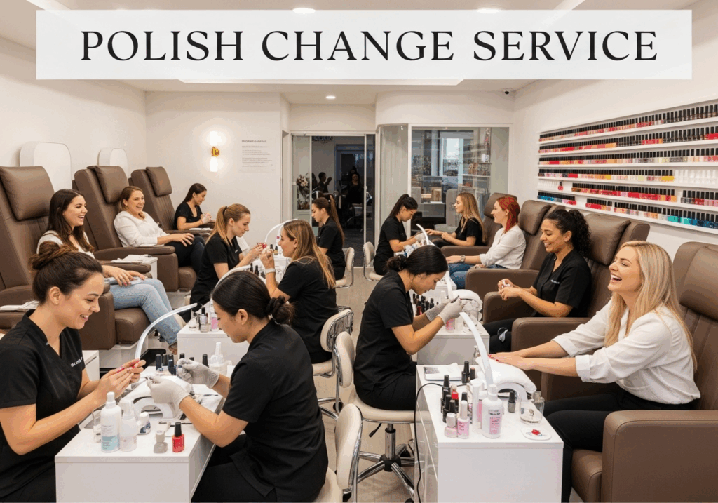 Nails Polish change at Gateway Nail Salon Wayne