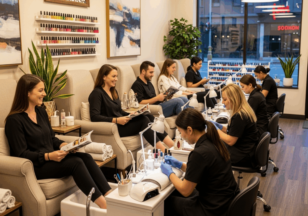 Nails Polish change at Gateway Nail Salon Wayne