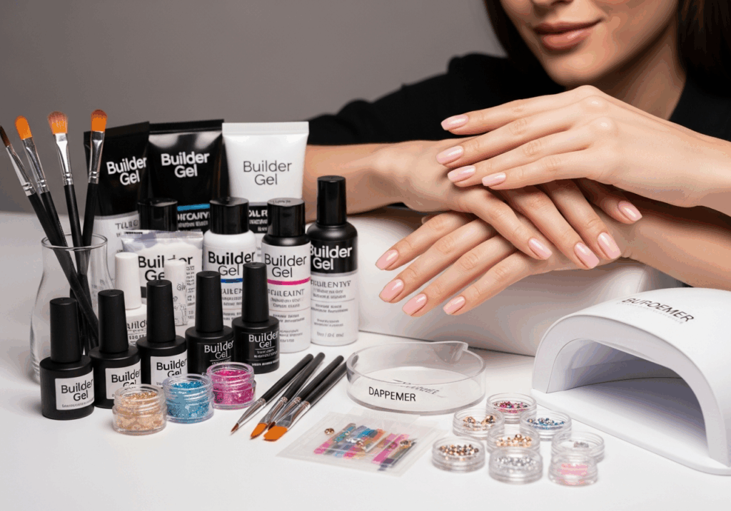 Builder Gel, nails happy client salon, Gateway Nail Salon Wayne