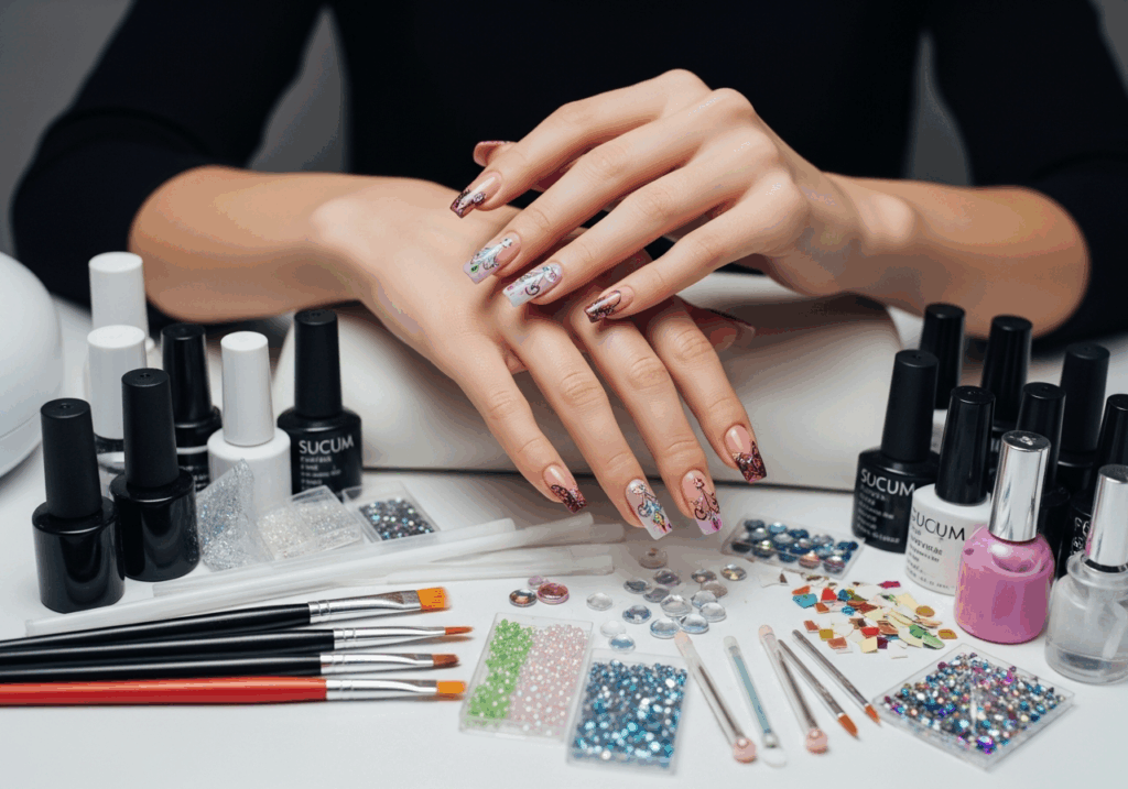 Nail Art, happy client salon, Gateway Nail Salon Wayne