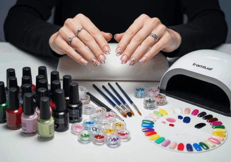 Nail Art, happy client salon, Gateway Nail Salon Wayne