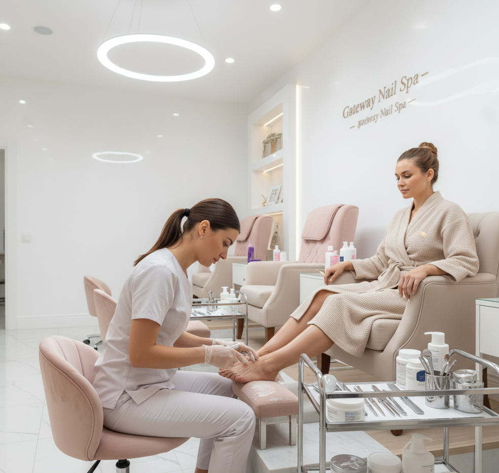 SPA Pedicure at Gateway Nail Salon Wayne